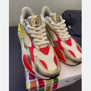 PUMA Unisex Street Style Collaboration Rs-x3 X Haribo Low Top Sz 6C Runner Shoe